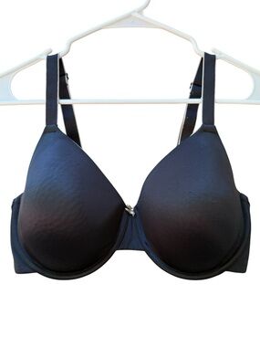 Bali Black T-shirt Bra with Underwire size 36 D 36D